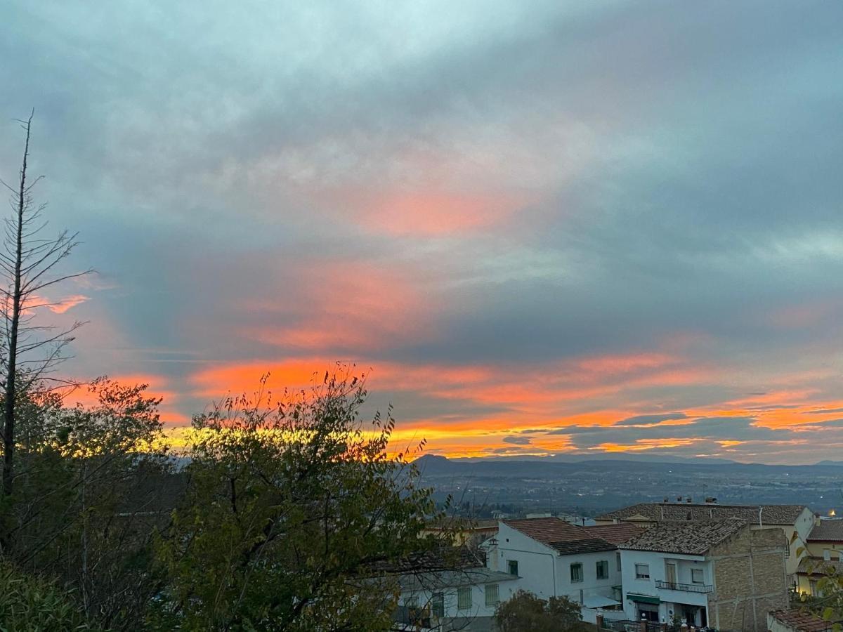 Appartamento Casita La Rosa de la Huerta con chimenea interior Monachil Esterno foto
